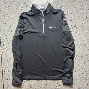Nike DHL Shipping Quarter zip Athletic Mens L Lightweight Active Company